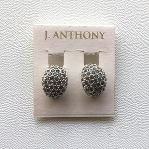 Silver Tone Clip On Earrings